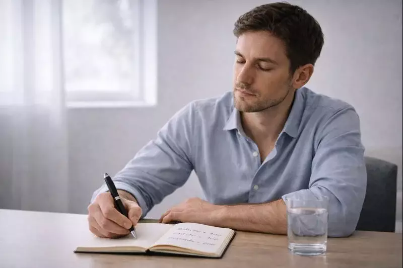 Scommettitore con blocco note pianifica il budget per le giocate