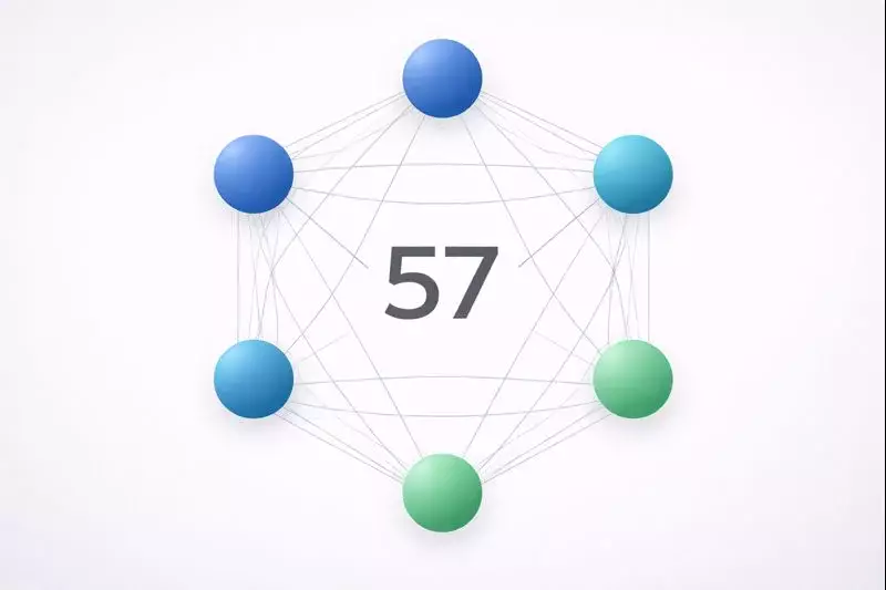 Visualizzazione delle 57 combinazioni del sistema Heinz